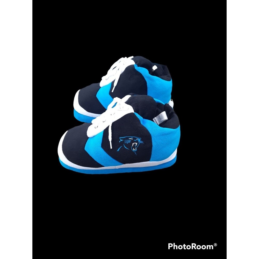 NFL Carolina Panthers Sneaker Slippers Size Medium New without Tags
